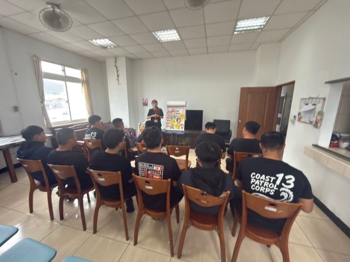 強化第一線執勤能量 第一三岸巡隊辦理健康衛教講習